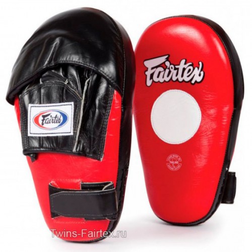 Боксерские лапы Fairtex (FMV-8 red)